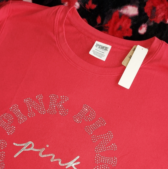 PINK Perfect T-shirt size Large NWT - Picture 9 of 12
